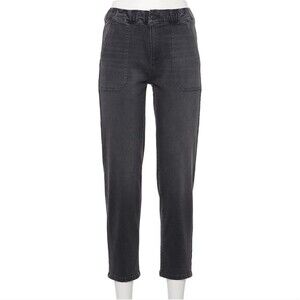 Women's Sonoma Goods For Life Comfort Waist High-waisted Straight-Leg Jean Size8